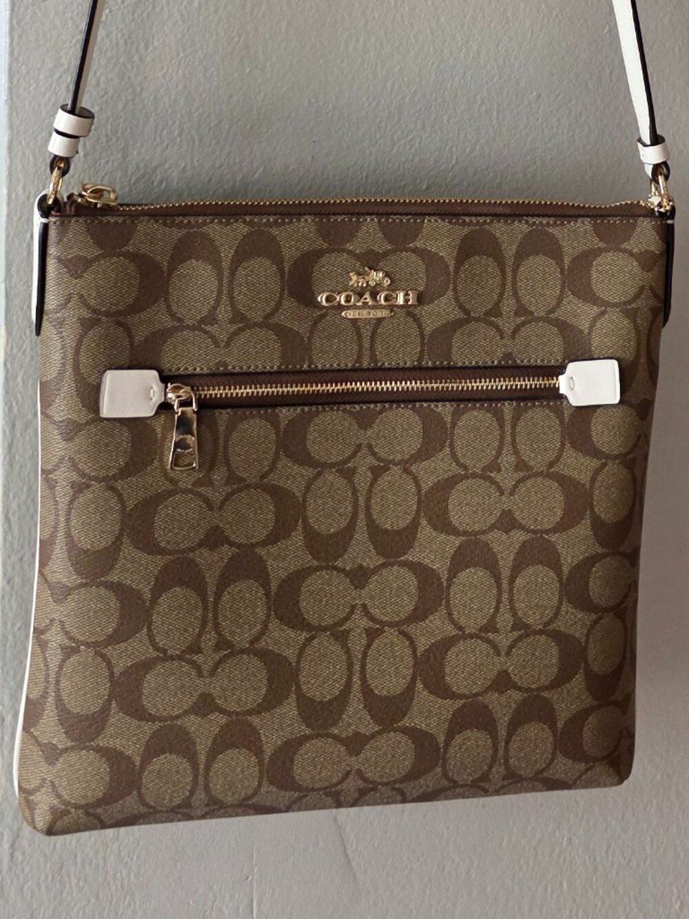 COACH Rowan File Bag in Signature Canvas